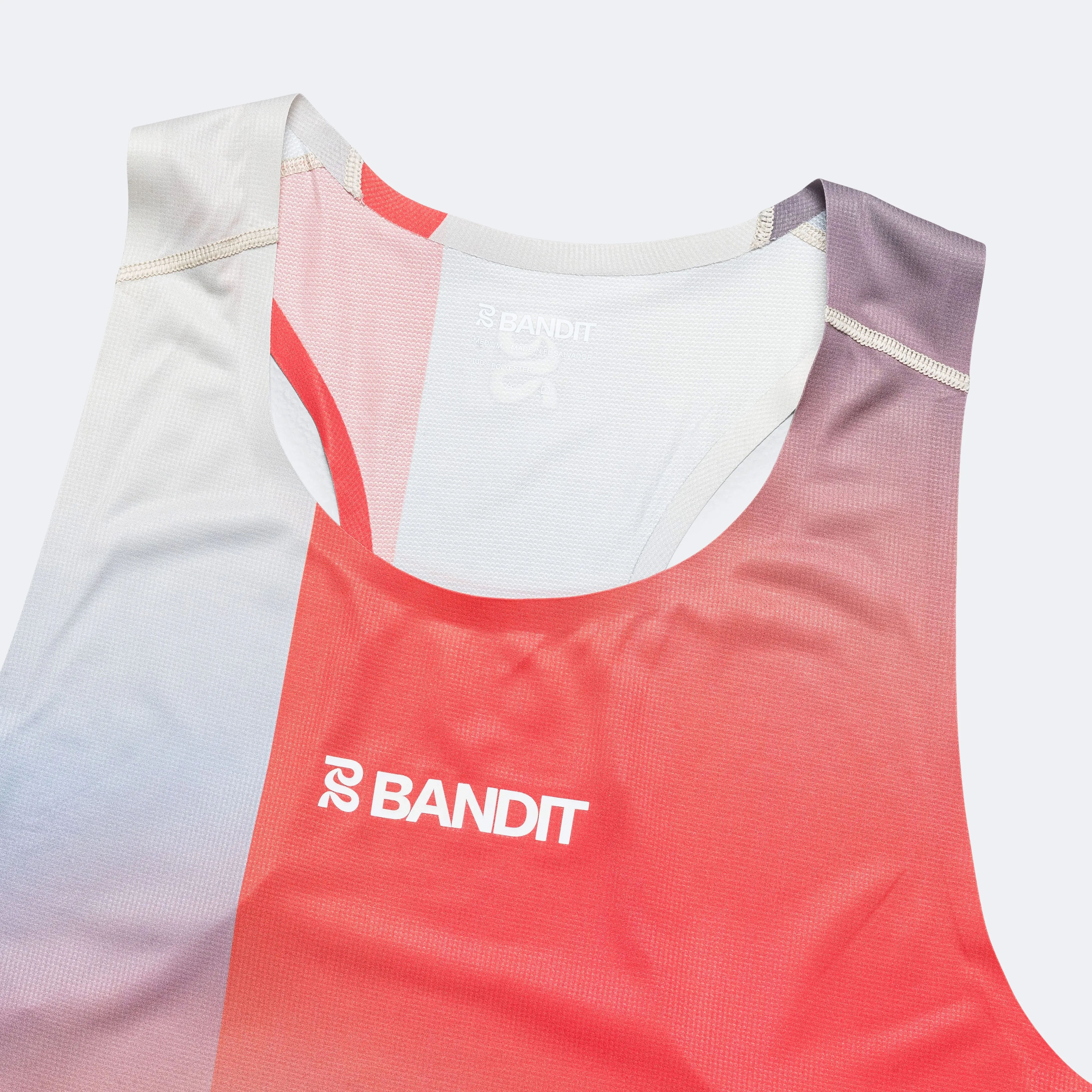 Mens Drift Performance Singlet - Split Gradient