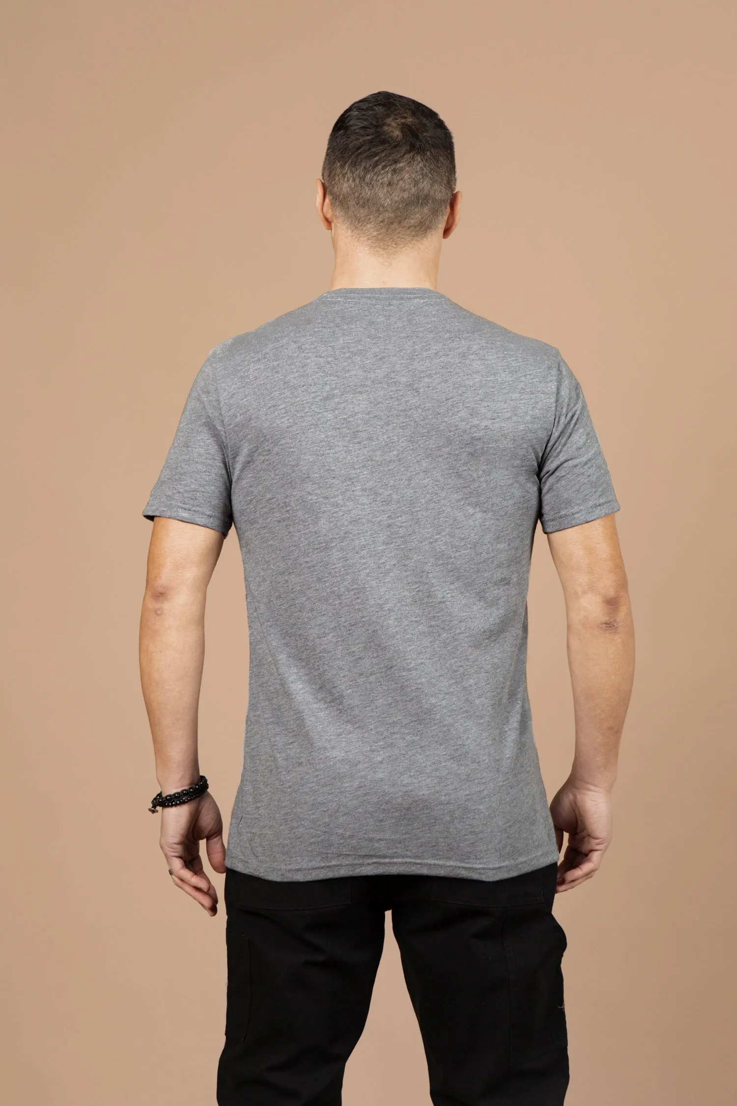 Men's Whiskey Will Do Tee / Grey