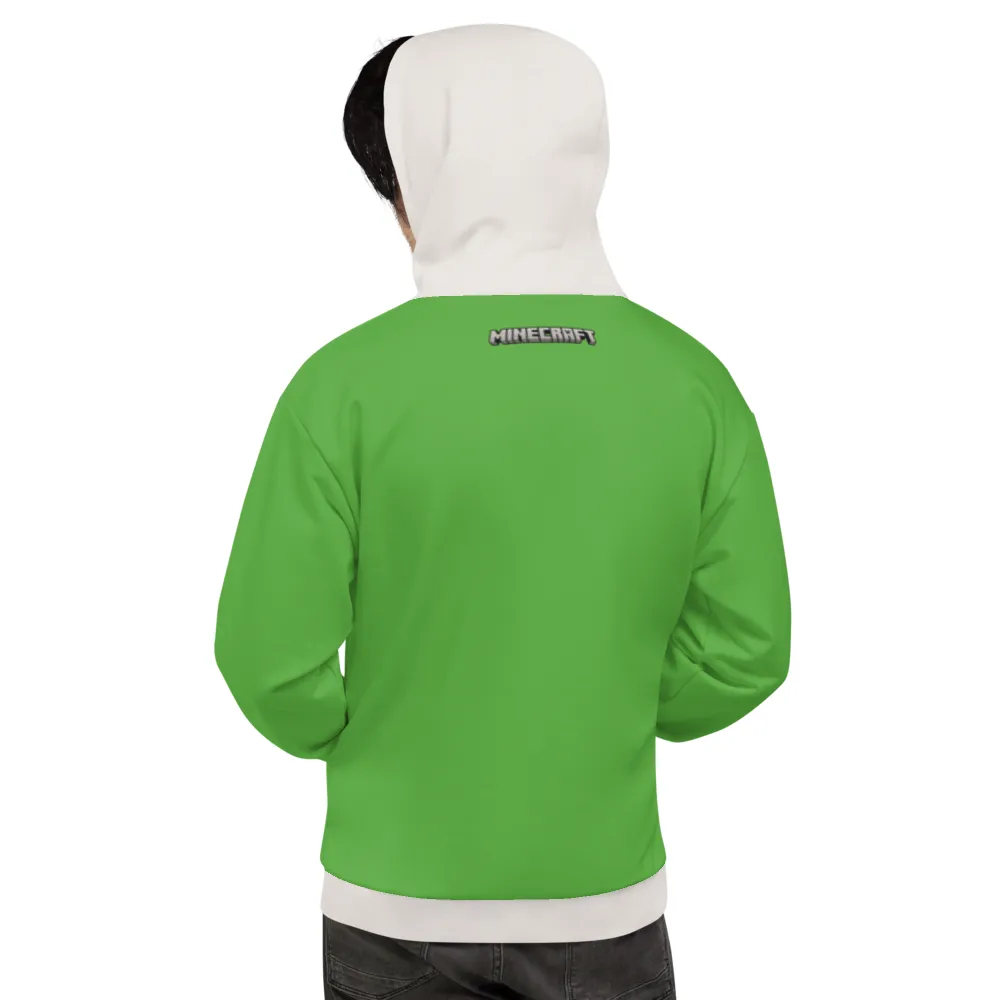 Minecraft Creeper Adult Pullover Hoodie