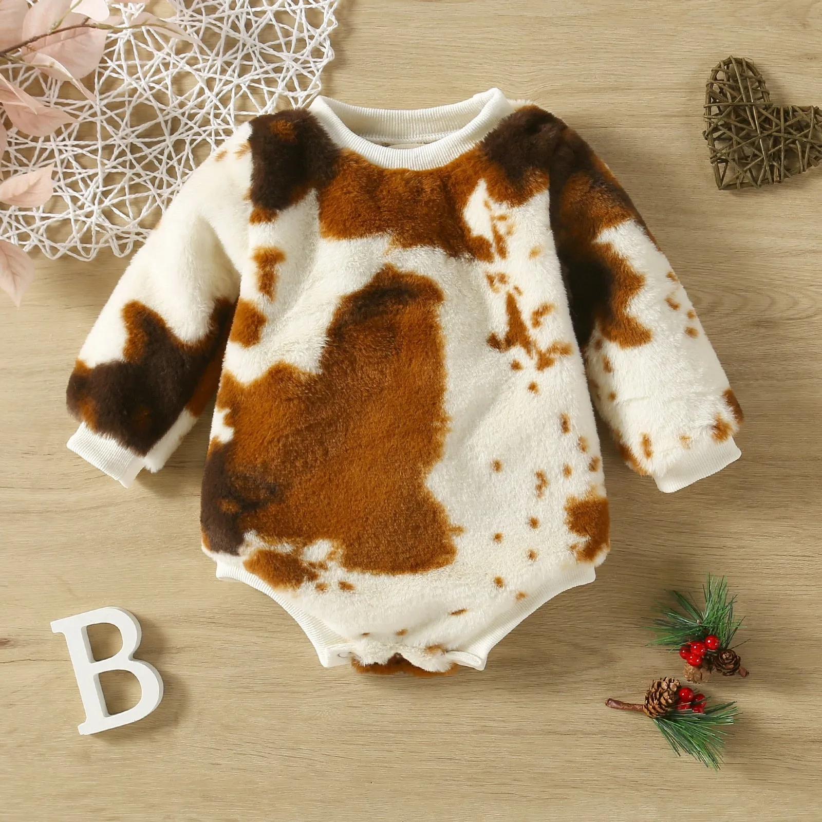 Mu-Mu plush winter romper