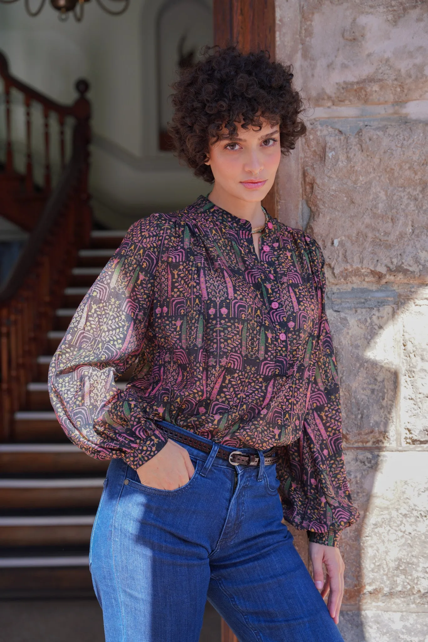 Multi Print Alex Shirt