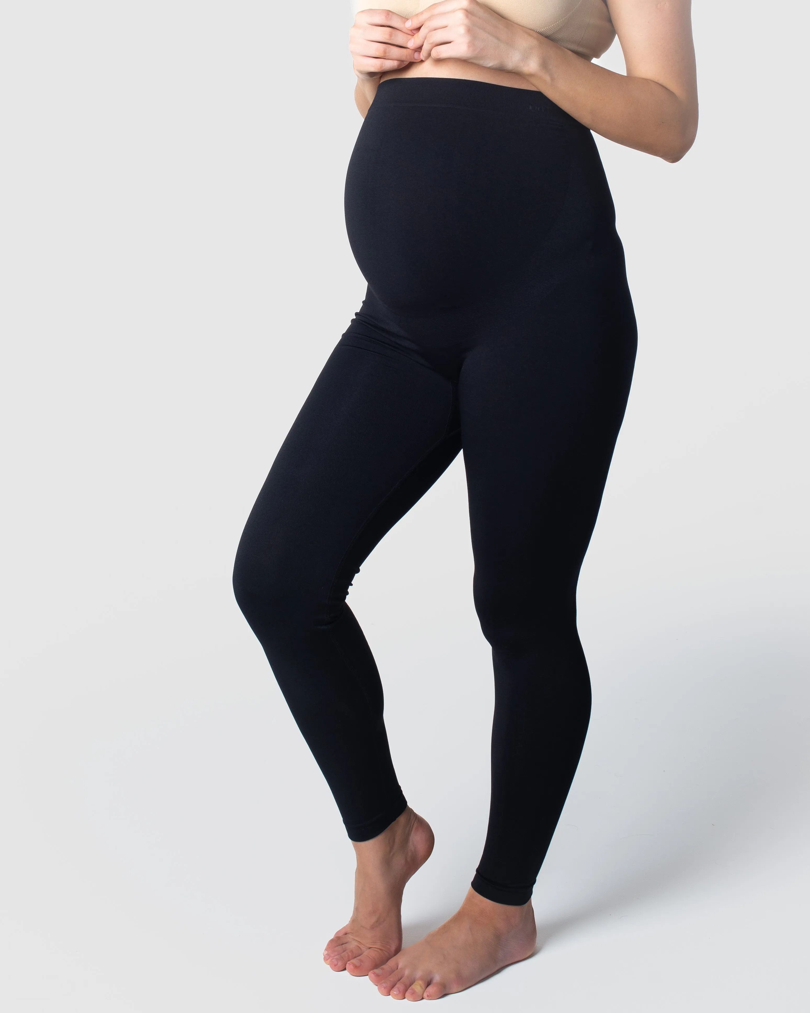 MY NECESSITY BLACK PREGNANCY LEGGINGS