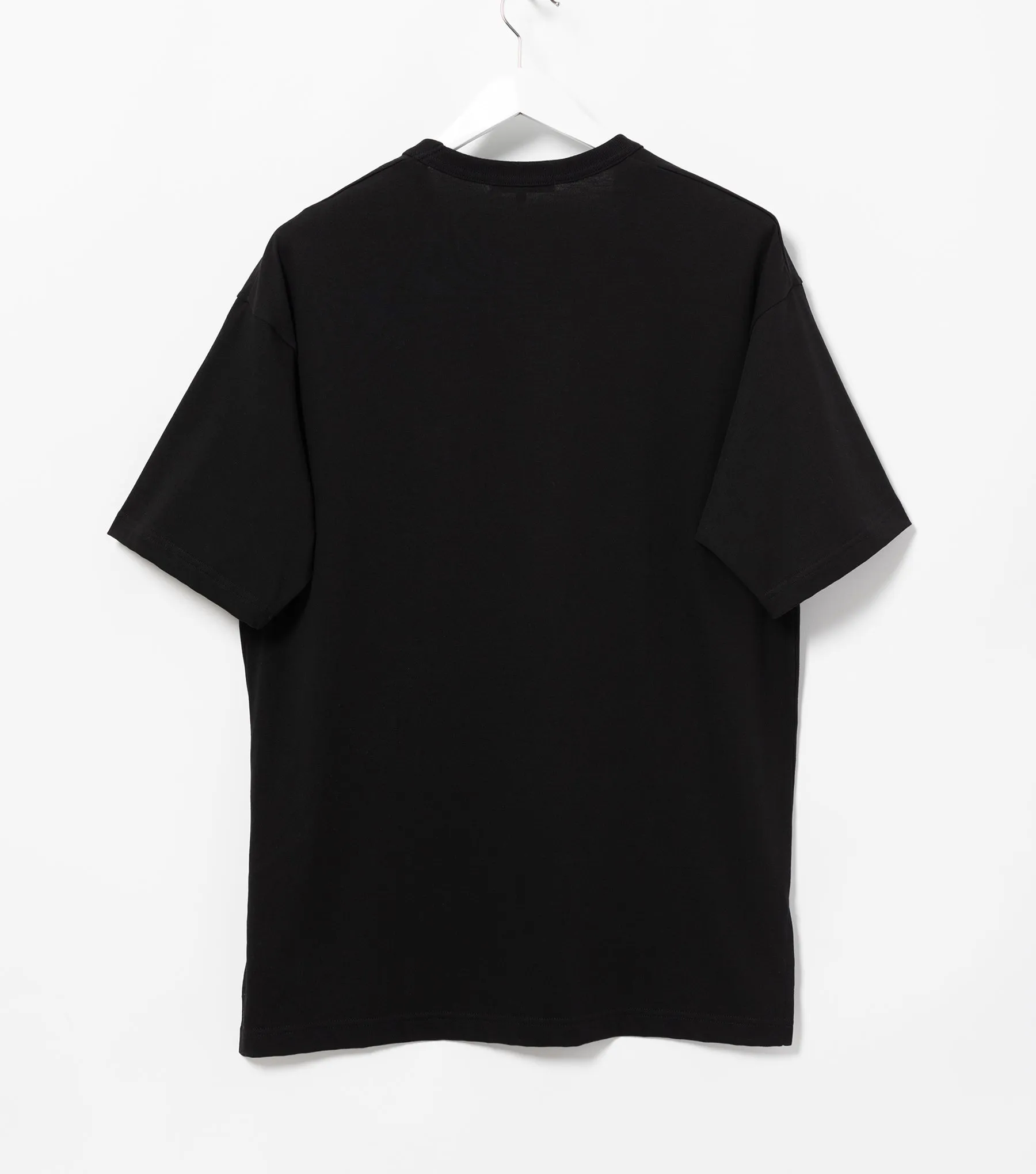 Paneled Zip Pocket Shirt (Black)