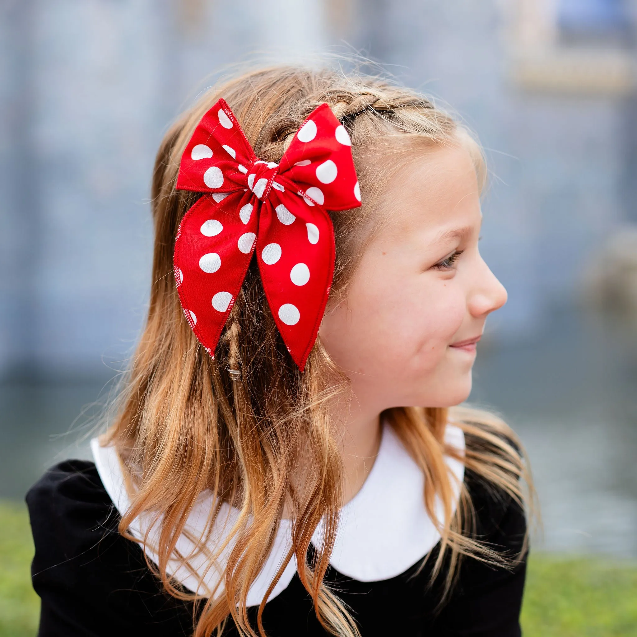 Party Girl Bow - Minnie Dot