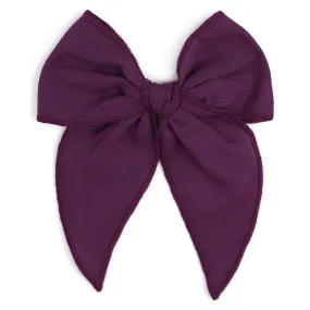 Party Girl Bow - Plum