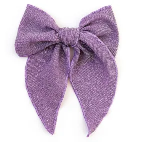 Party Girl Bow - Wisteria Sparkle