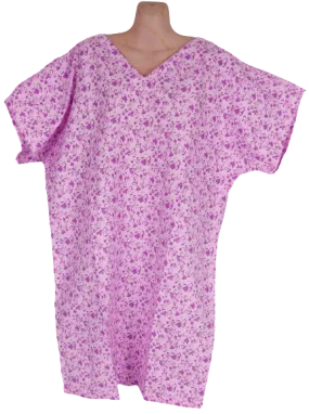 Patient Gown Purple