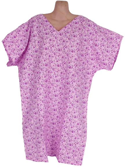 Patient Gown Purple