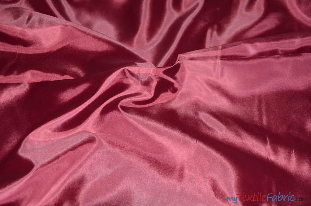 Polyester Lining Fabric | Woven Polyester Lining | 60" Wide | Wholesale Bolt | Imperial Taffeta Lining | Apparel Lining | Tent Lining and Decoration |