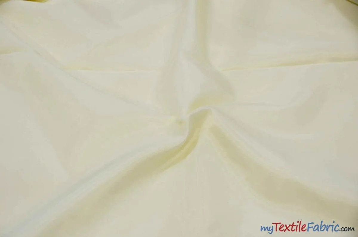 Polyester Lining Fabric | Woven Polyester Lining | 60" Wide | Wholesale Bolt | Imperial Taffeta Lining | Apparel Lining | Tent Lining and Decoration |