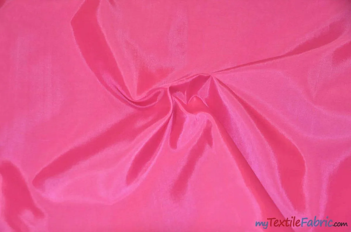 Polyester Lining Fabric | Woven Polyester Lining | 60" Wide | Wholesale Bolt | Imperial Taffeta Lining | Apparel Lining | Tent Lining and Decoration |