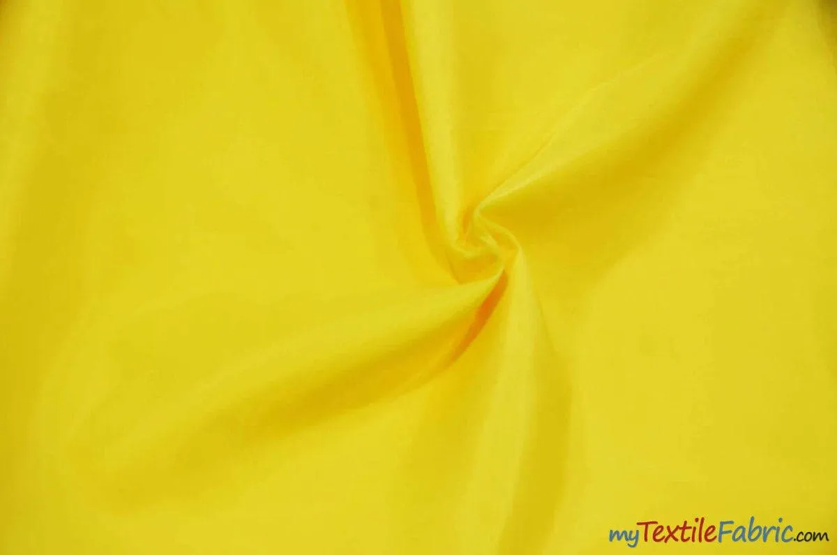 Polyester Lining Fabric | Woven Polyester Lining | 60" Wide | Wholesale Bolt | Imperial Taffeta Lining | Apparel Lining | Tent Lining and Decoration |