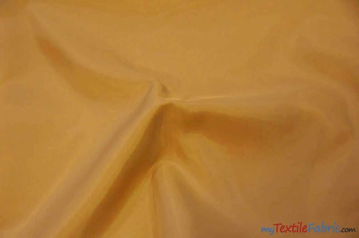 Polyester Silky Habotai Lining | 58" Wide | Super Soft and Silky Poly Habotai Fabric | Continuous Yards | Multiple Colors | Digital Printing, Apparel Lining, Drapery and Decor |