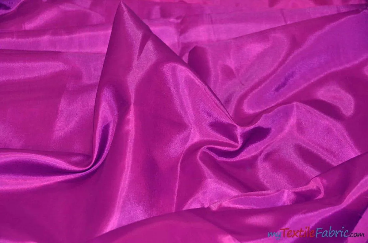 Polyester Silky Habotai Lining | 58" Wide | Super Soft and Silky Poly Habotai Fabric | Wholesale Bolt | Multiple Colors | Digital Printing, Apparel Lining, Drapery and Decor |