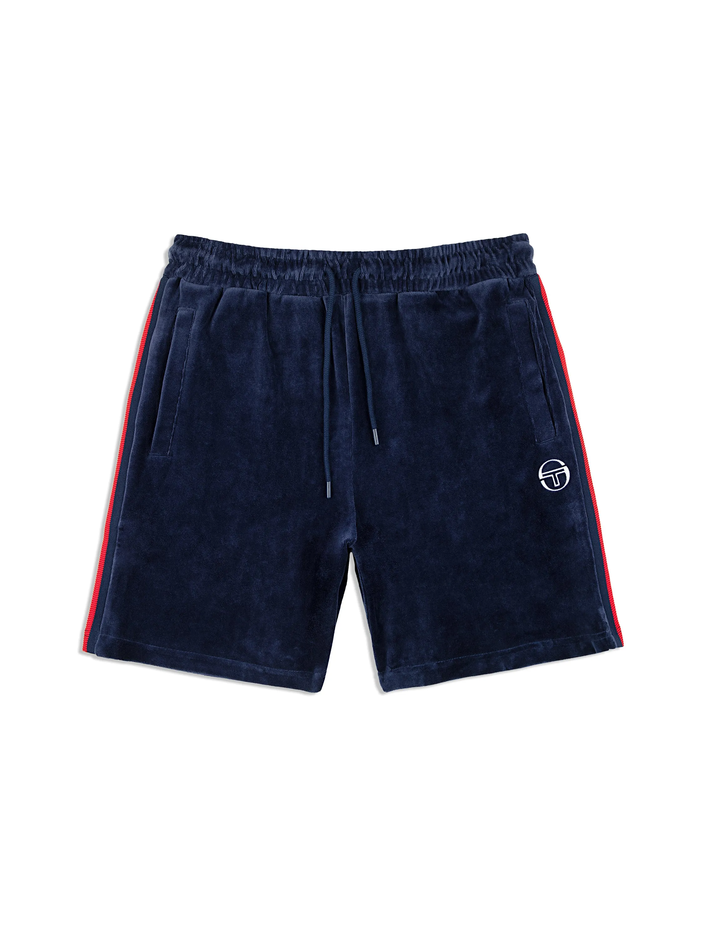 Primo Velour Short- Maritime Blue