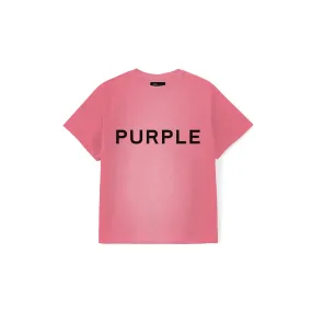 Purple Brand Textured Jersey Tee - PINK