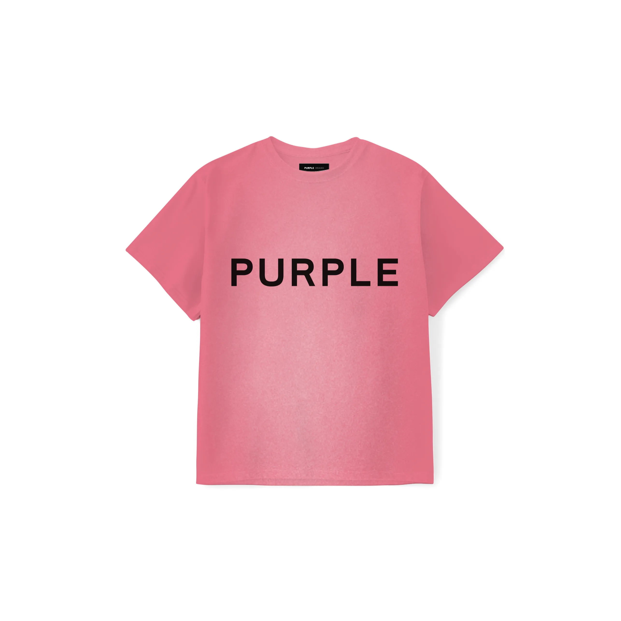 Purple Brand Textured Jersey Tee - PINK