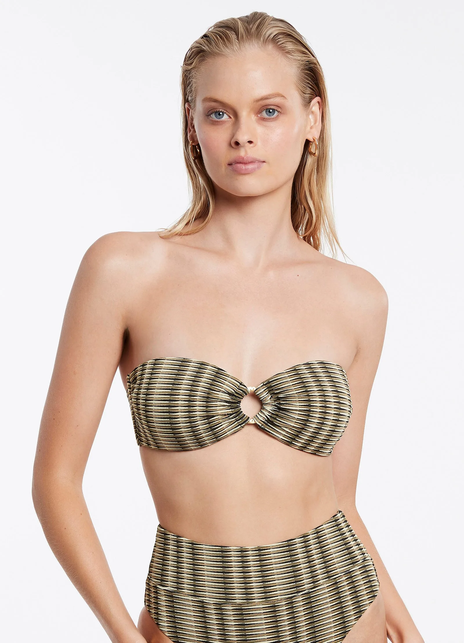 Ravello Trim Bandeau - Olive