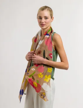 Retro Garden Scarf