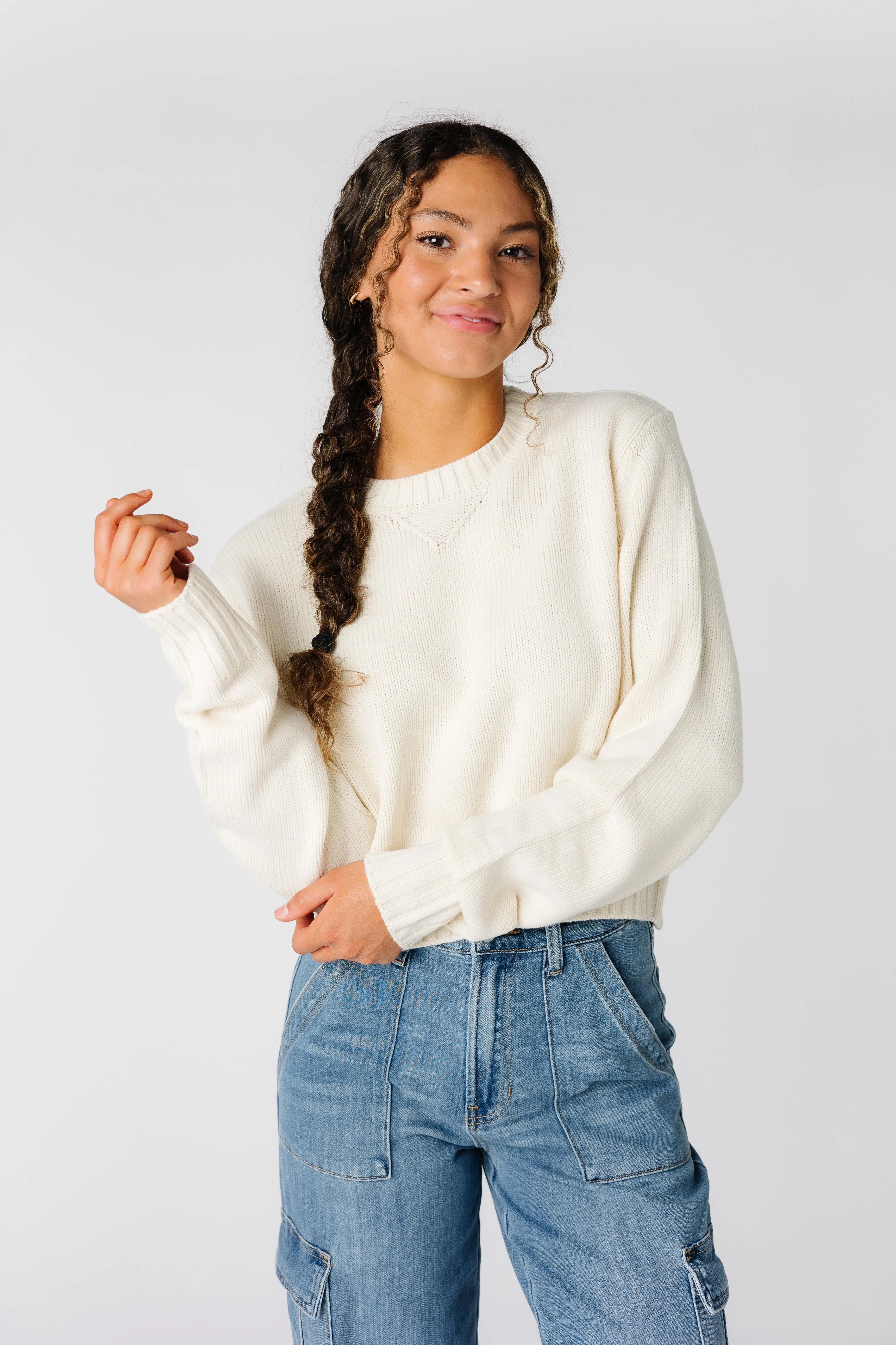 Rosie Crop Sweater