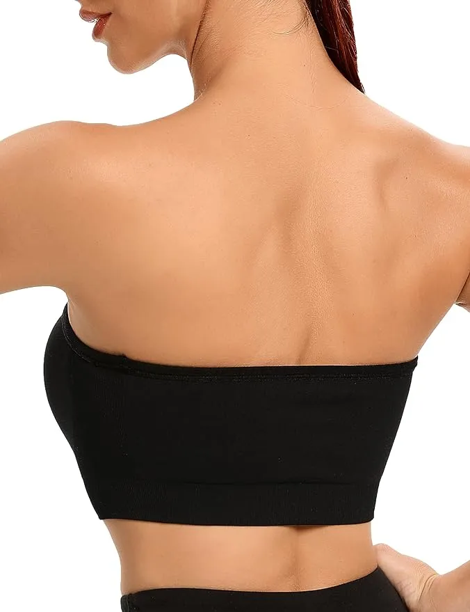 SheCurve® Non-Slip Bandeau Seamless Wireless Strapless Bra