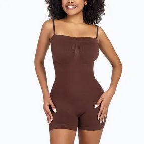 SheCurve® Strapless Slip Tummy Control Shapewear Bodysuit