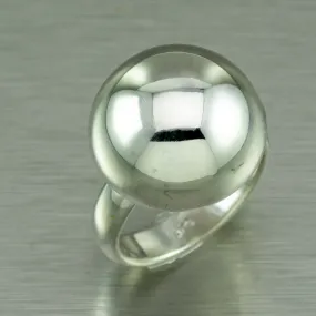 Silver Dome Ring