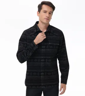 Southwestern Jacquard Shirt