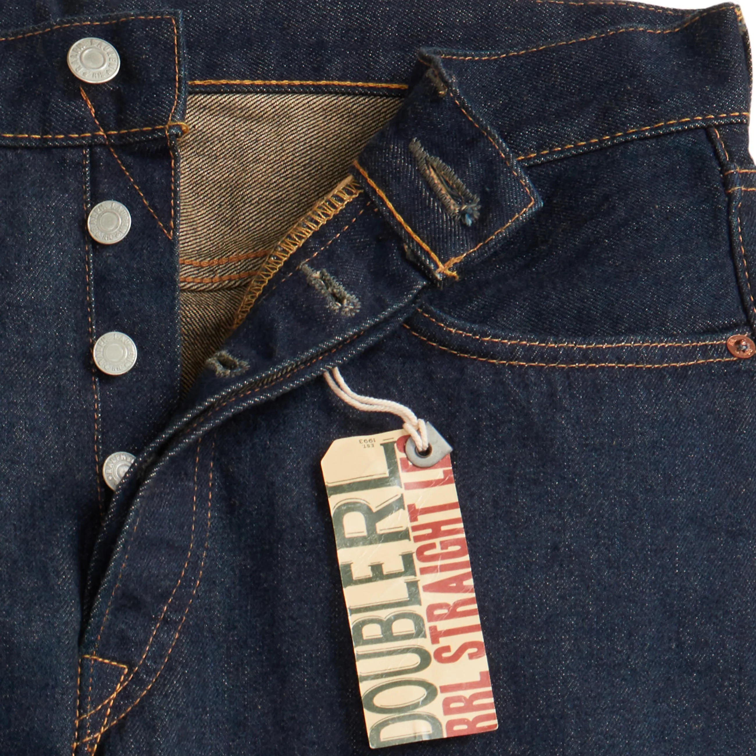 STRAIGHT FIT SELVEDGE JEAN - ONCE WASHED