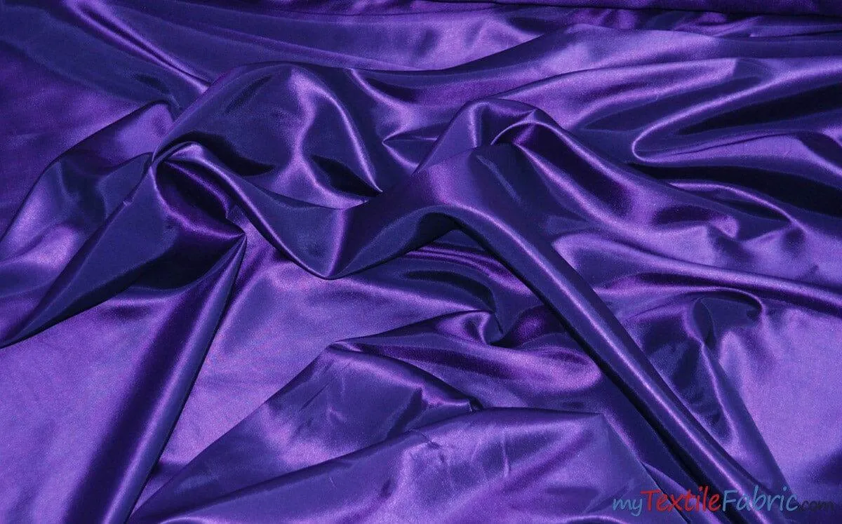 Stretch Taffeta Fabric - 60&#34; Wide - Multiple Solid Colors - Sample Swatch - Costumes, Apparel, Cosplay, Designs