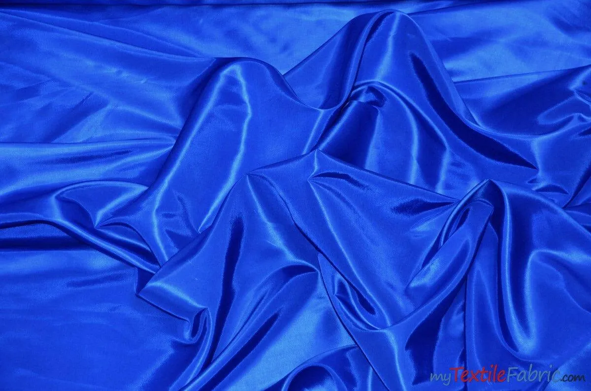 Stretch Taffeta Fabric | 60" Wide | Multiple Solid Colors | Continuous Yards | Costumes, Apparel, Cosplay, Designs |