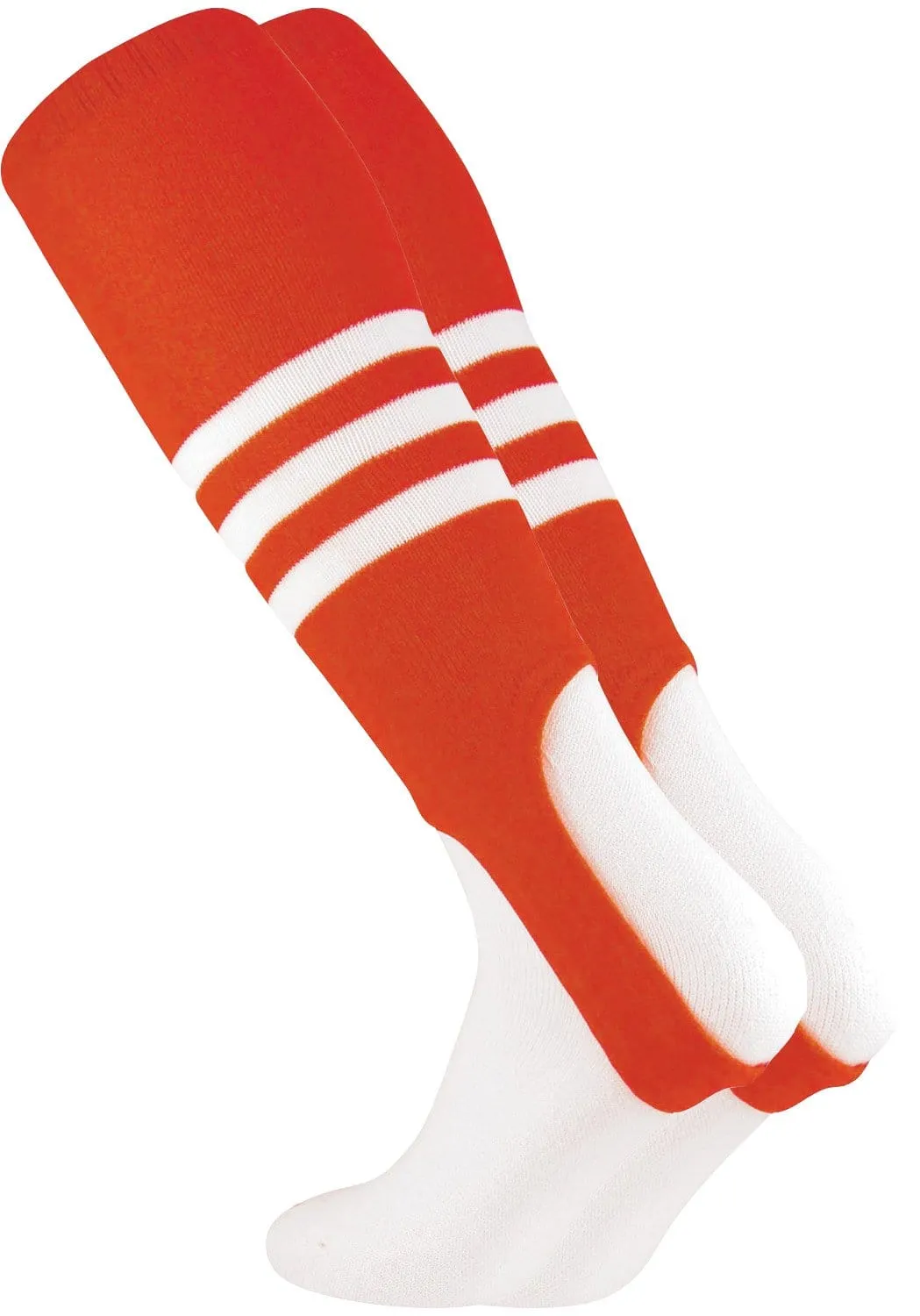 Striped Baseball Stirrups 7 Inch Pattern B