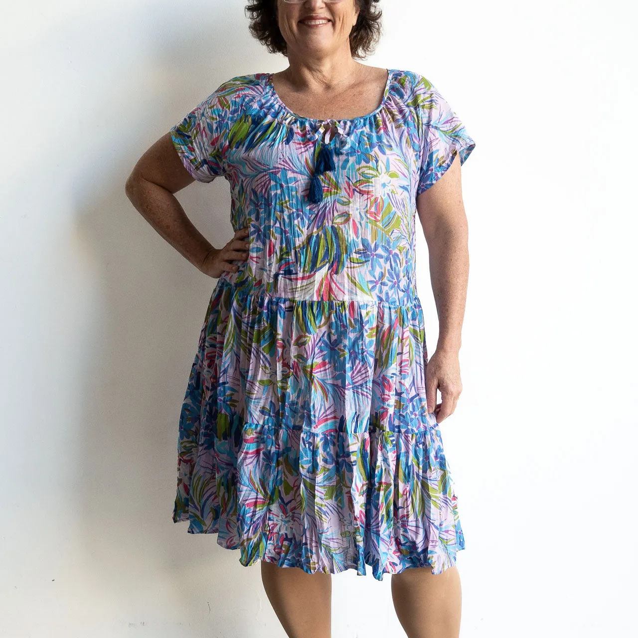 Sundance Smock Dress - Wildflowers