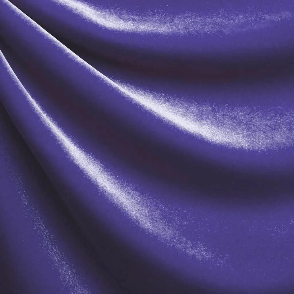 Supreme Shiny Stretch Velvet Fabric | Blue Moon Fabrics