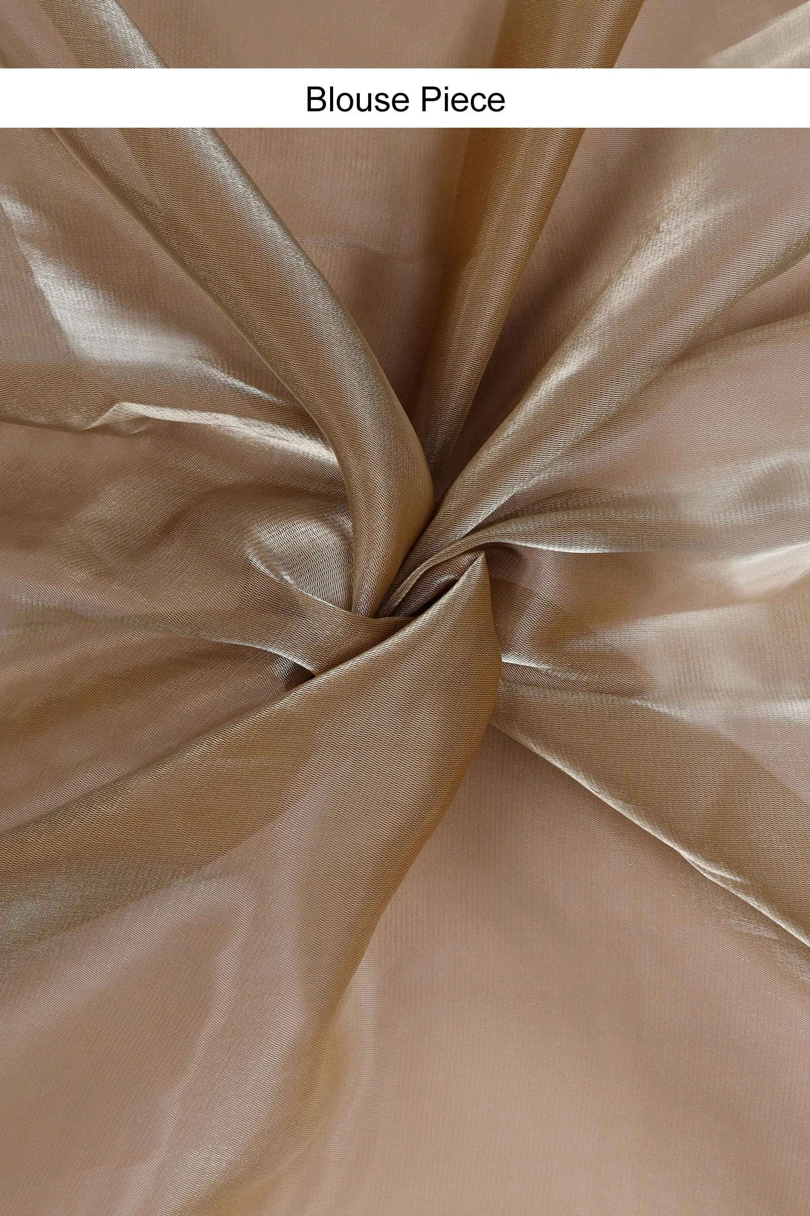 Teejh Bronze Blossom Tissue Saree