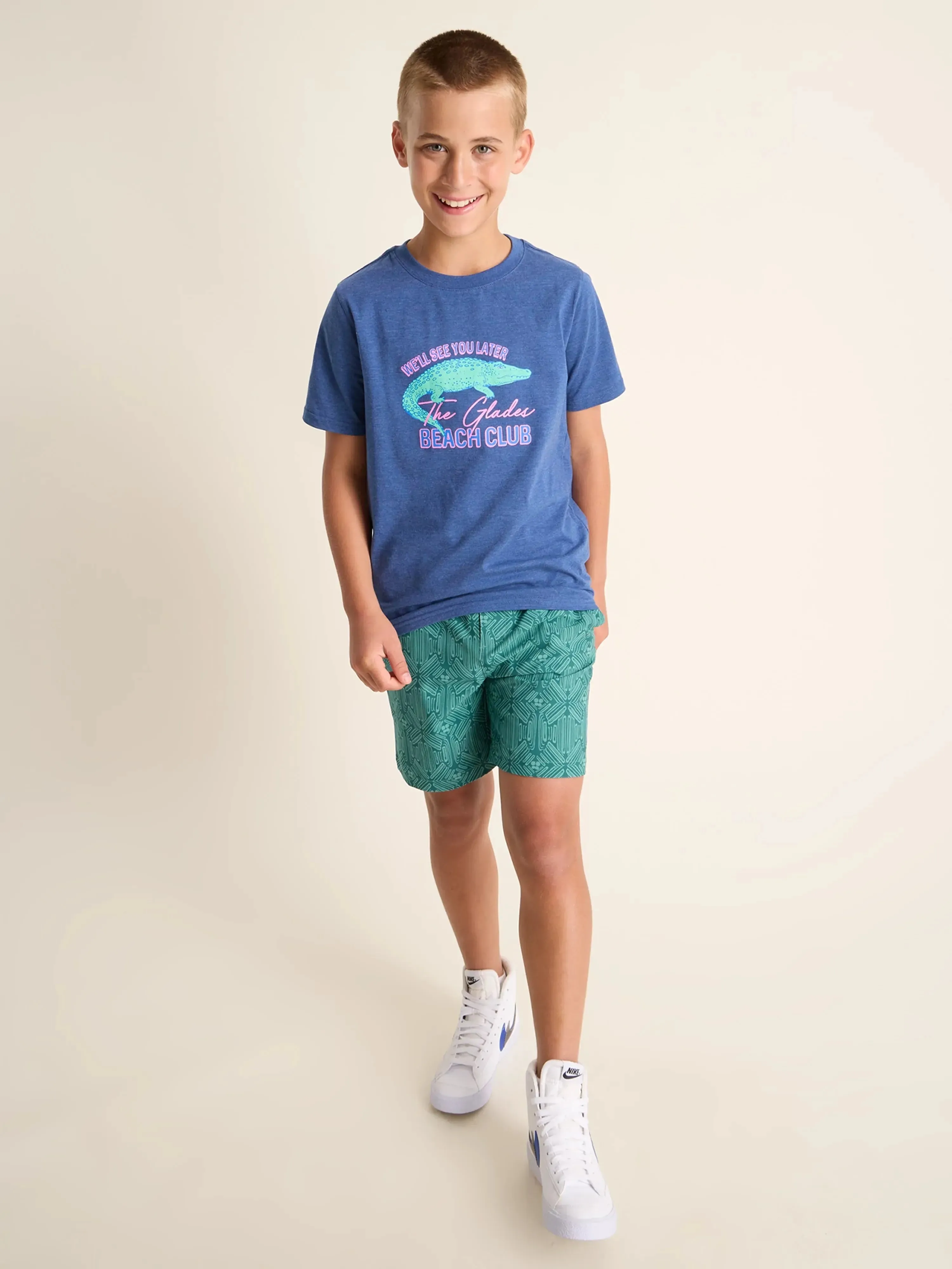 The Glades Beach Club (Boys Non Pocket T-Shirt)