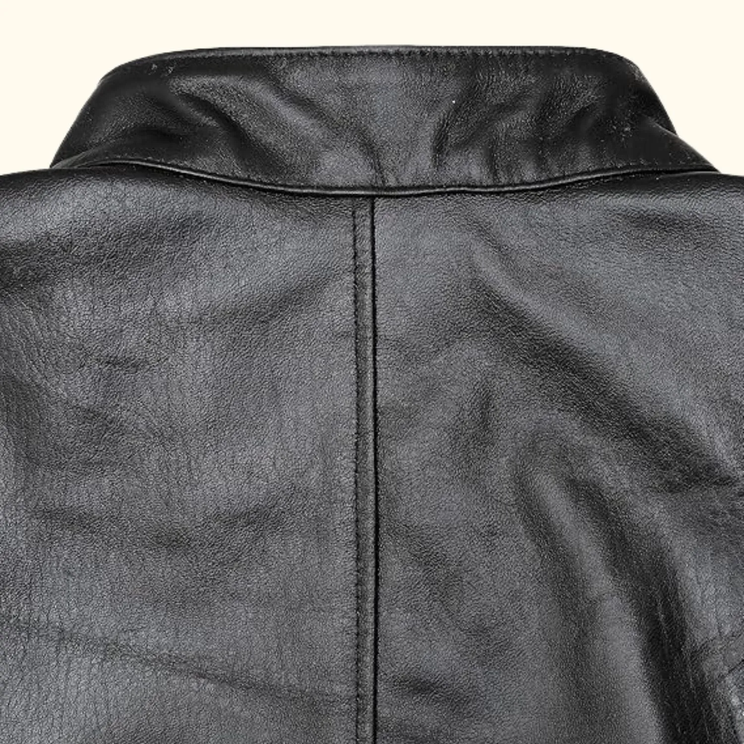 The Ranger Heritage - Black Leather Jacket for Man