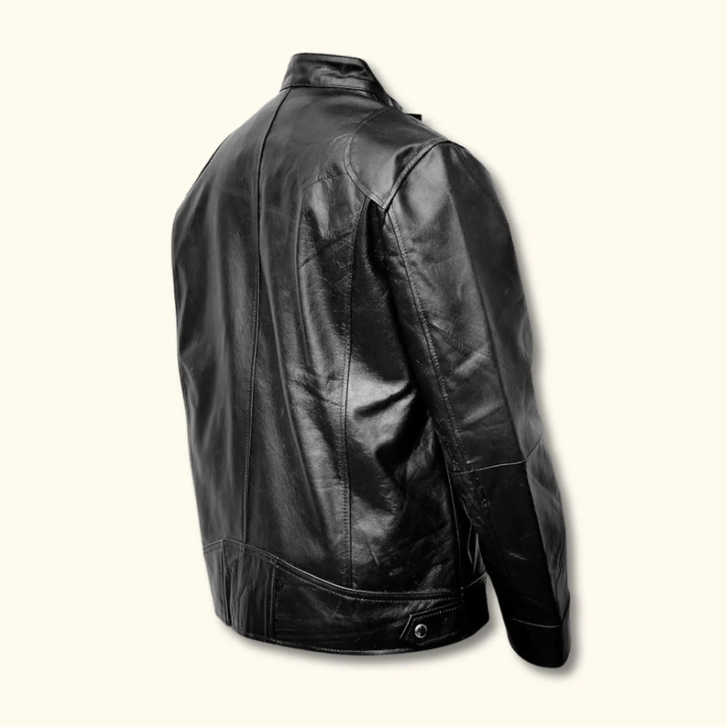 The Ranger Heritage - Black Leather Jacket for Man