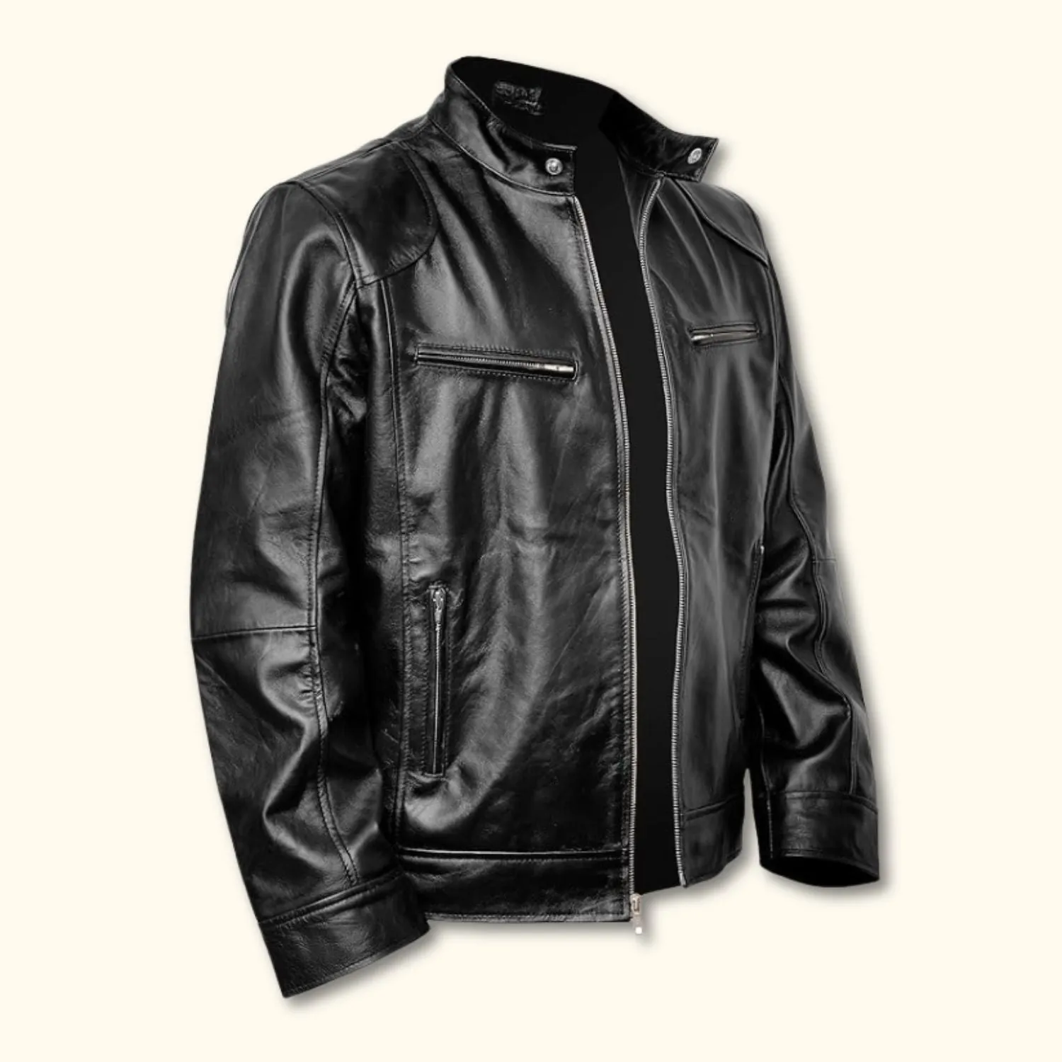 The Ranger Heritage - Black Leather Jacket for Man