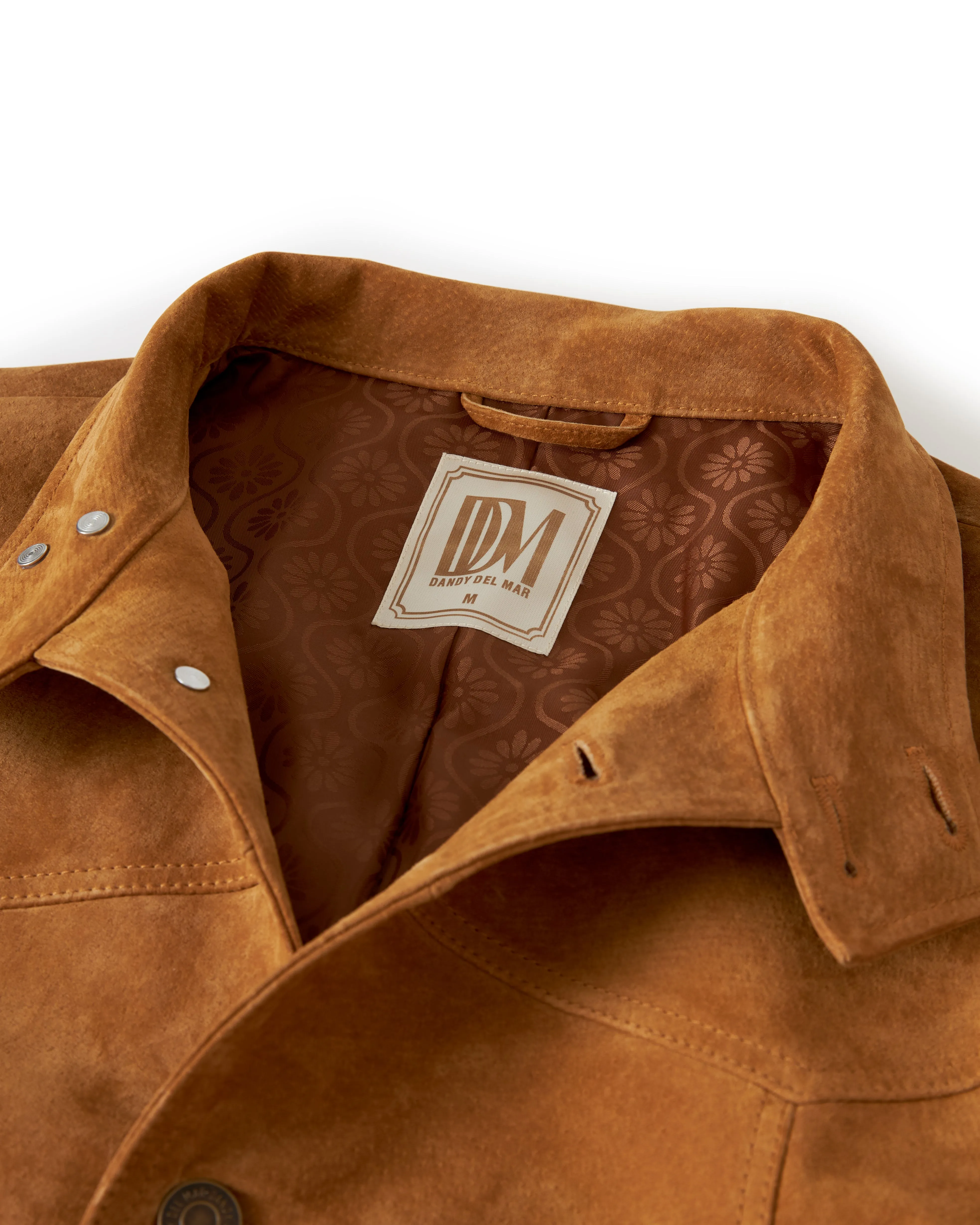 The San Juan Suede Leather Jacket - Sable