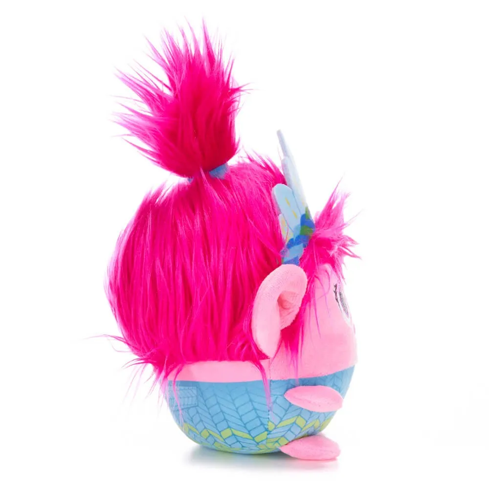 Trolls 3 Squashy 10" Podgie Queen Poppy Soft Toy