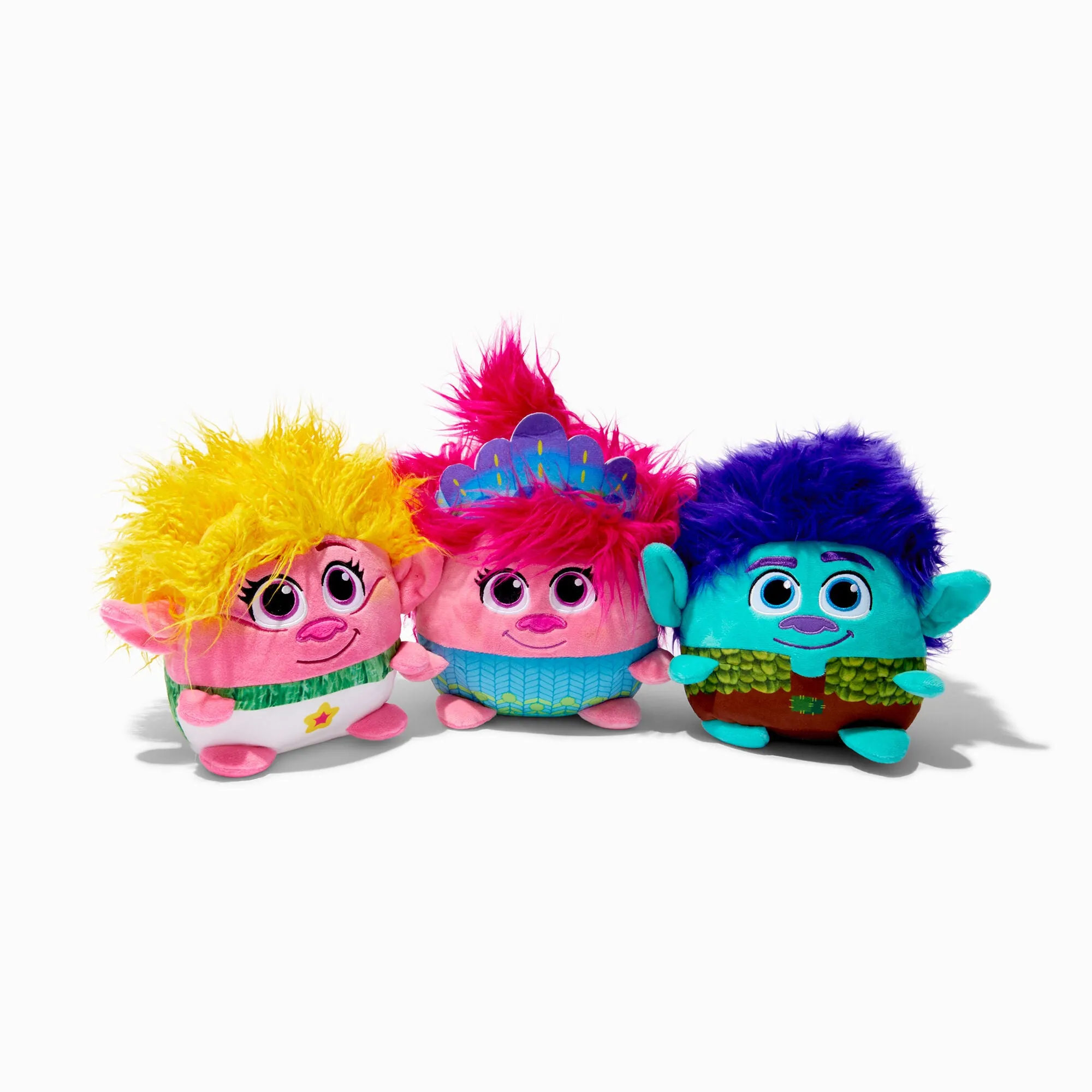 Trolls 3 Squashy 10" Podgie Queen Poppy Soft Toy