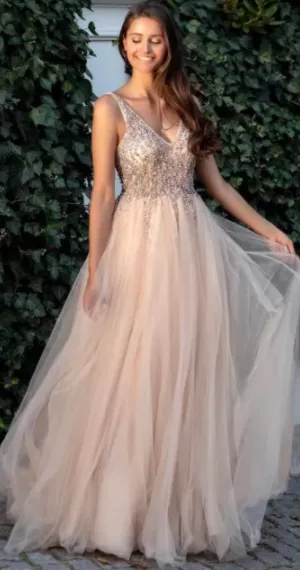 Tulle Angel Gown