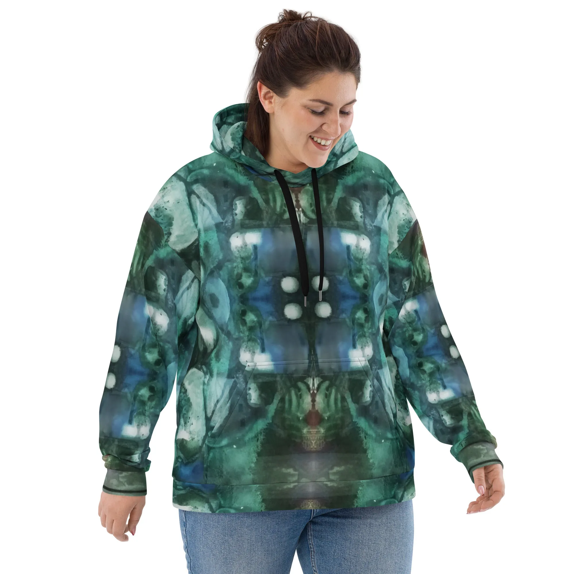 Unisex Hoodie, topography