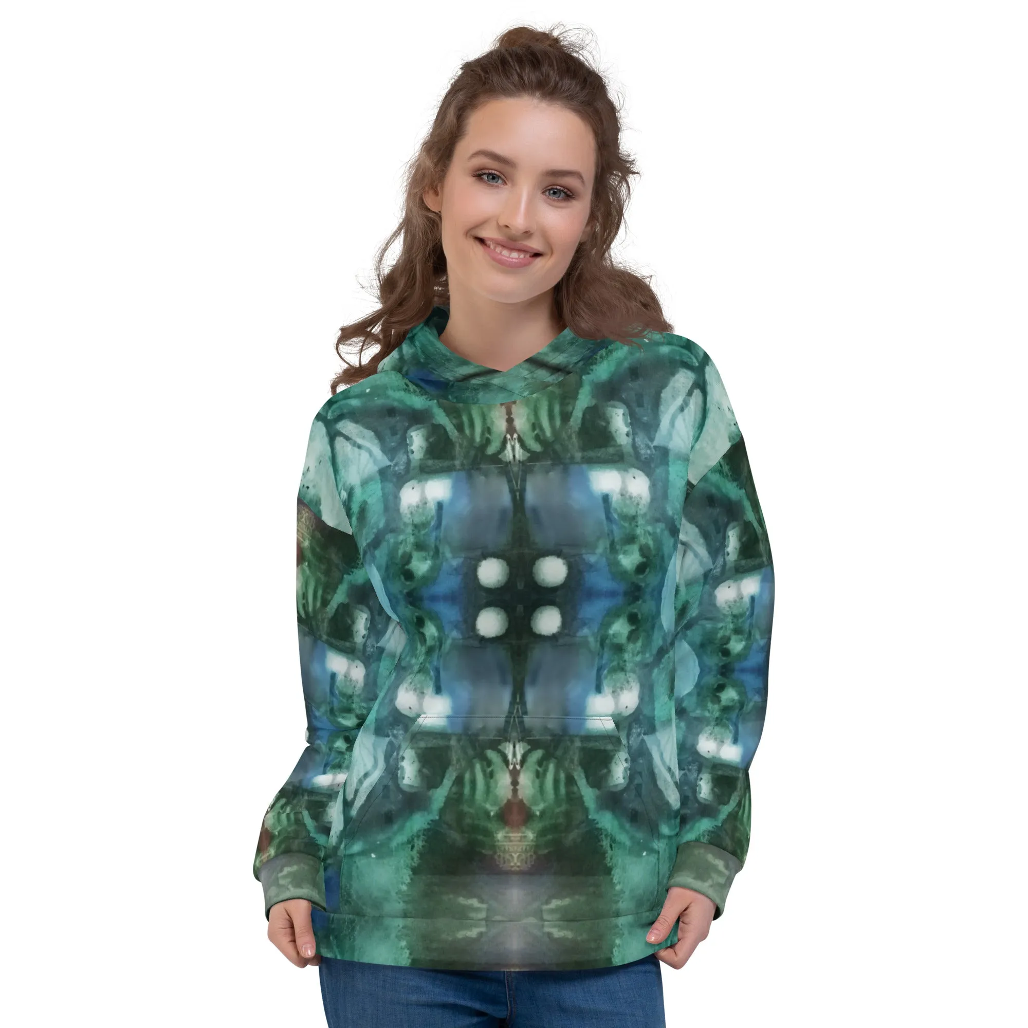 Unisex Hoodie, topography