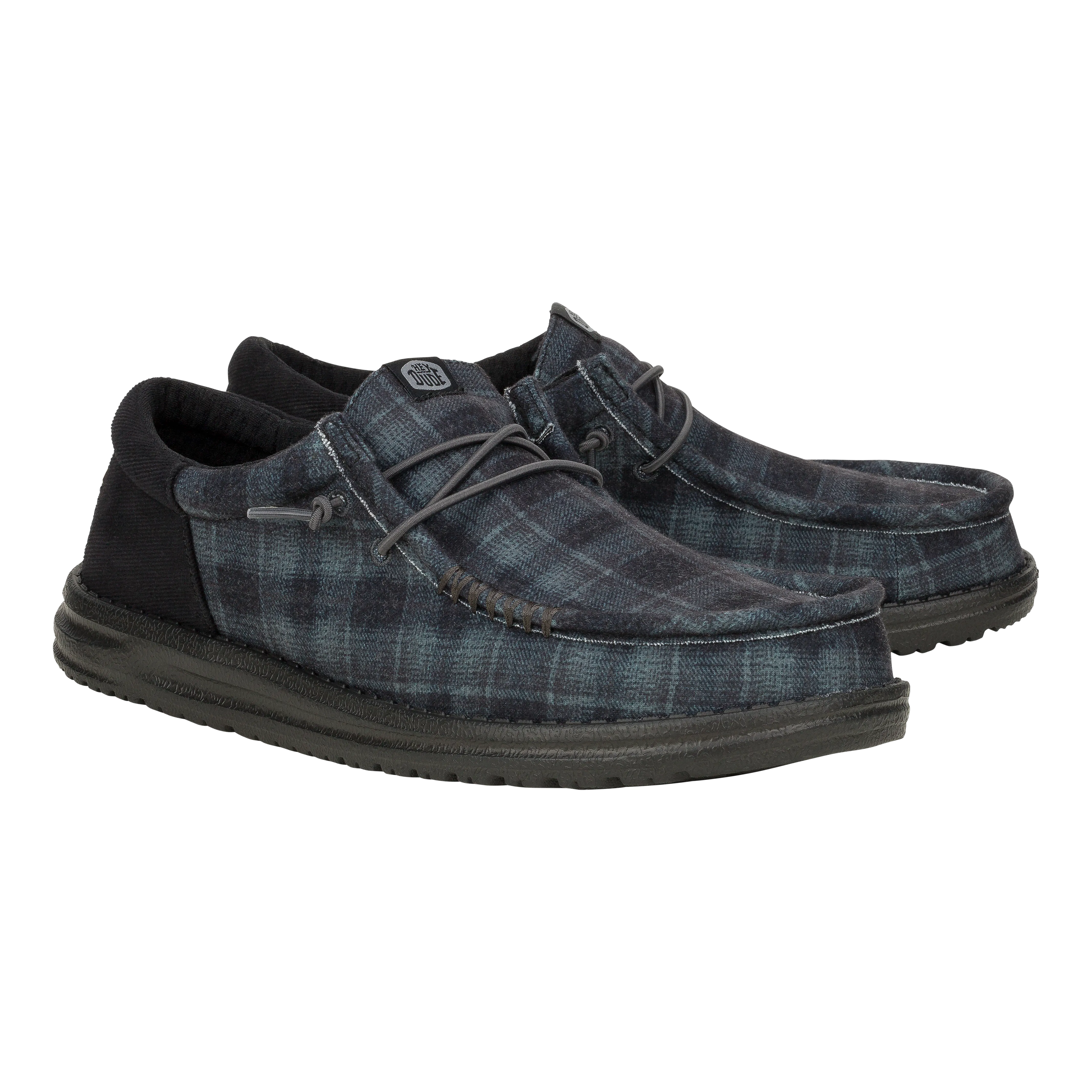 Wally Funk Waffle - Black Plaid