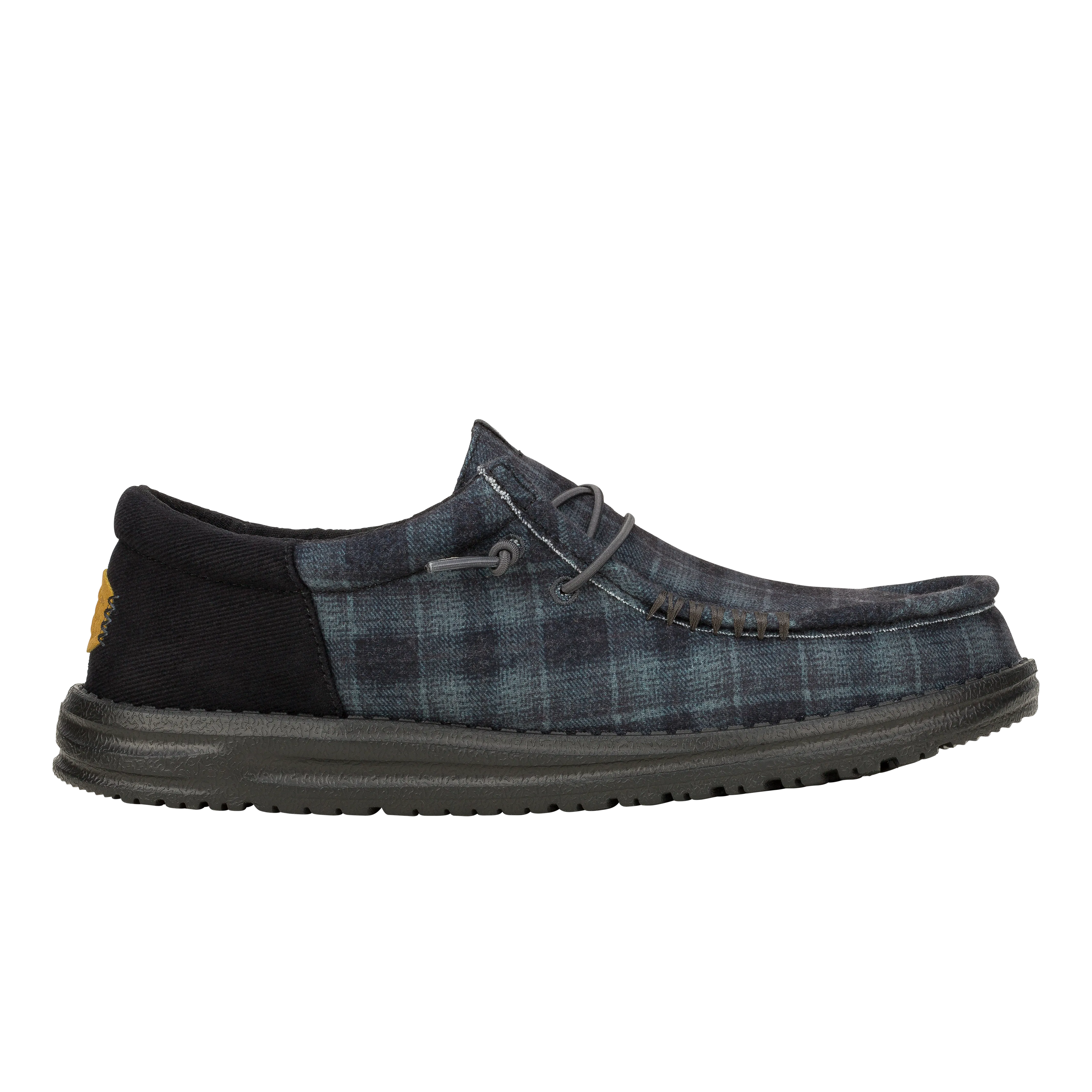 Wally Funk Waffle - Black Plaid