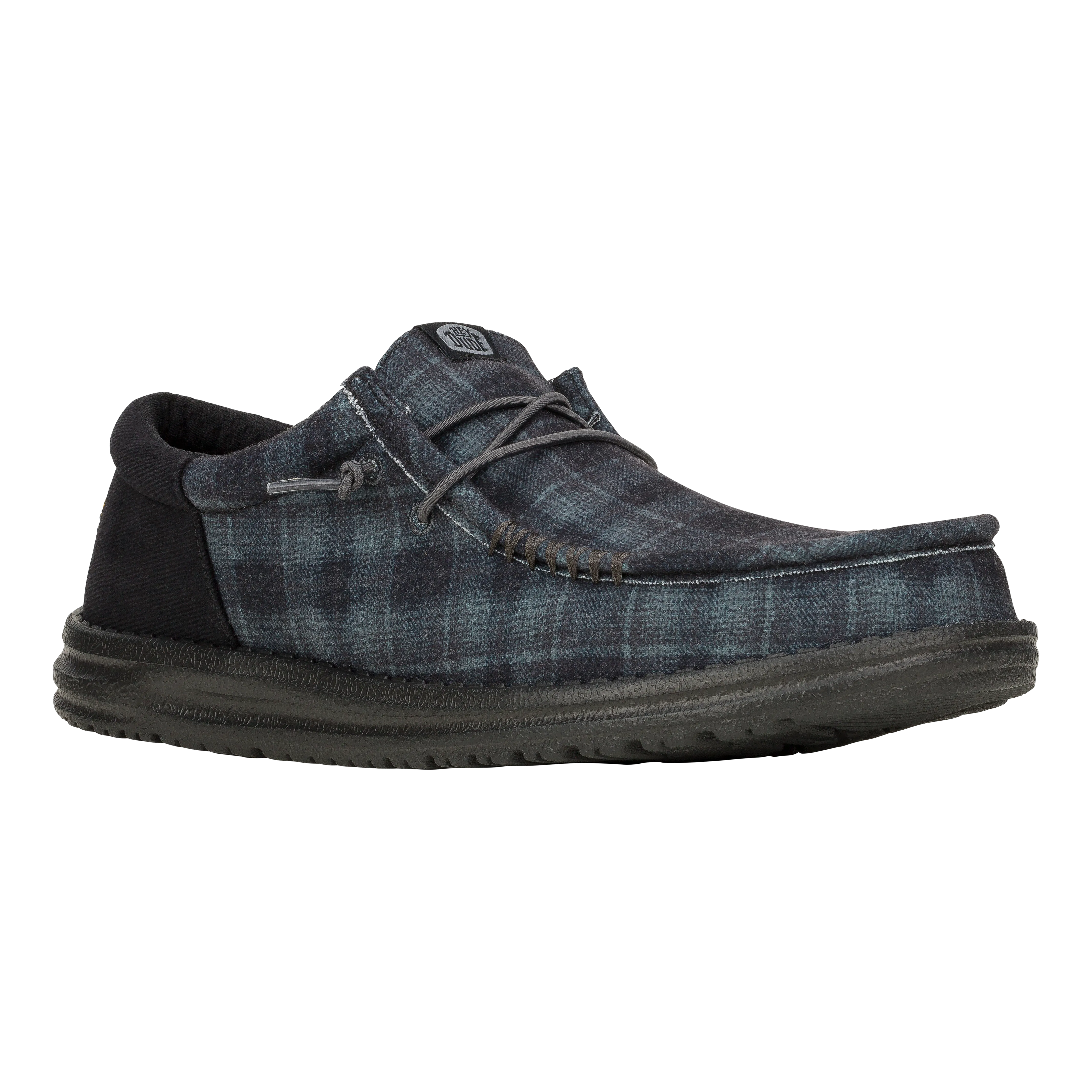 Wally Funk Waffle - Black Plaid