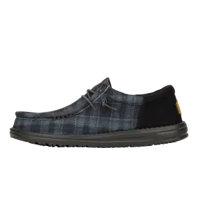 Wally Funk Waffle - Black Plaid