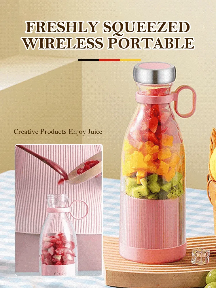 Wireless Portable Juicer Bottle